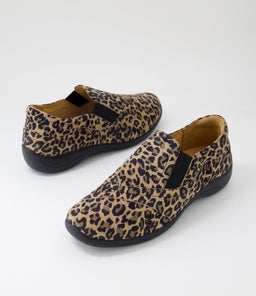 JAVA XF ZR CAMEL LEOPARD SUEDE