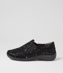JAVA XF ZR BLACK SPARKLE SUEDE