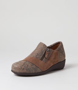 SAGE XF ZR TAUPE MIX PRINT TAUPE MULTI