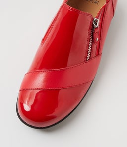 SAGE XF ZR RED PATENT LEATHER