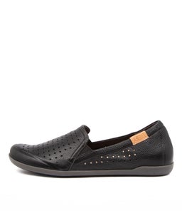 LIANA W ZR BLACK LEATHER