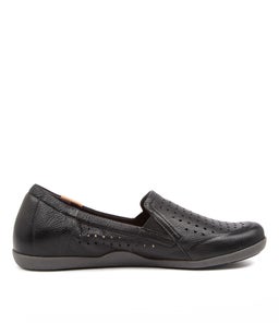 LIANA W ZR BLACK LEATHER