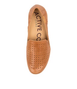 LIANA W ZR TAN LEATHER