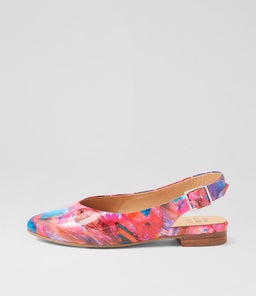 LISA W ZR BRIGHT MULTI PRINT PATENT LEATHER