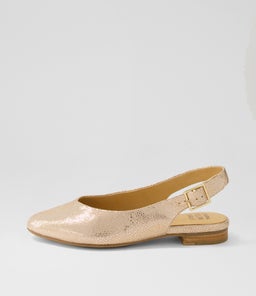 LISA W ZR ROSE GOLD STINGRAY LEATHER