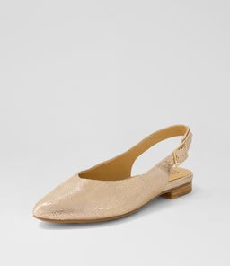 LISA W ZR ROSE GOLD STINGRAY LEATHER