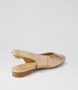 LISA W ZR ROSE GOLD STINGRAY LEATHER