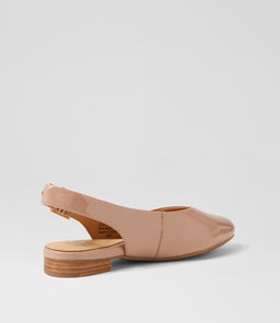 LISA W ZR DK CAFE PATENT LEATHER