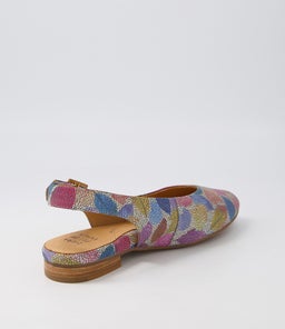 LISA W ZR BRIGHT LEAF MULTI LEATHER
