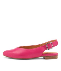 LISA W ZR FUCHSIA LEATHER