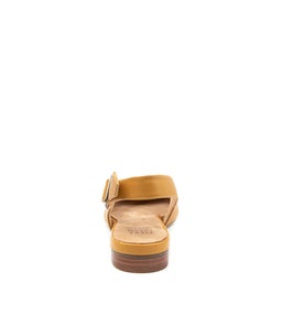 LISA W ZR MUSTARD LEATHER