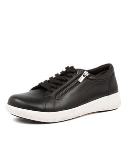 SOLAR XF ZR BLACK WHITE SOLE LEATHER