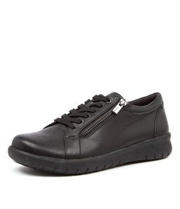 Solar Xf Black Leather Sneakers Solar Xf Black Leather Sneakers