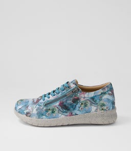 SOLAR XF ZR TEAL MULTI LEATHER