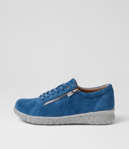 Solar Xf Dark Denim Suede Sneakers Solar Xf Dark Denim Suede Sneakers