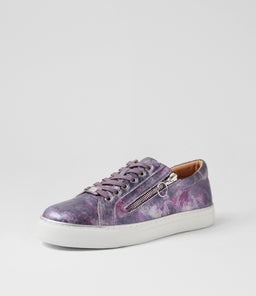 PAMELA XF ZR PURPLE LEOPARD LEATHER