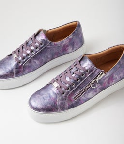 PAMELA XF ZR PURPLE LEOPARD LEATHER