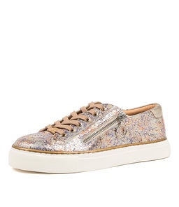 PAMELA XF ZR METAL MULTI PALE GOLD LEATHER
