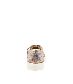 PAMELA XF ZR METAL MULTI PALE GOLD LEATHER