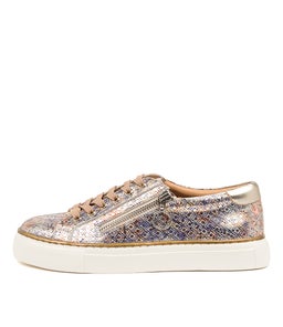 PAMELA XF ZR METAL MULTI PALE GOLD LEATHER