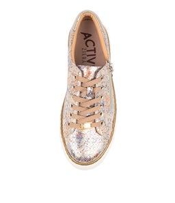 PAMELA XF ZR METAL MULTI PALE GOLD LEATHER