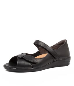 DISCO W ZR BLACK LEATHER