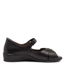DISCO W ZR BLACK LEATHER