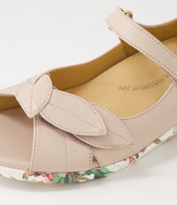 DISCO W ZR NUDE BLUSH FLORAL LEATHER SOLE