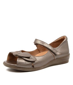 DISCO W ZR GREIGE LEATHER