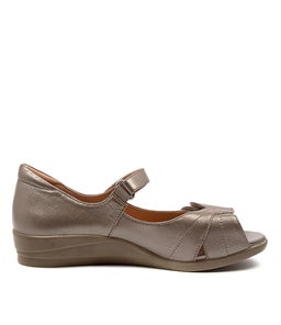 DISCO W ZR GREIGE LEATHER
