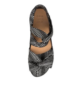 DOXIE W ZR BLACK&WHITE LEATHER