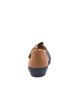 DOXIE W ZR NAVY TAN LEATHER