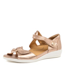 DOXIE W ZR ROSE GOLD LEATHER