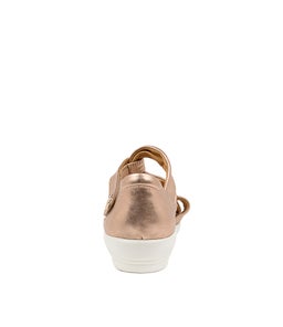 DOXIE W ZR ROSE GOLD LEATHER