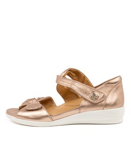 DOXIE W ZR ROSE GOLD LEATHER