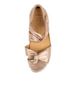 DOXIE W ZR ROSE GOLD LEATHER