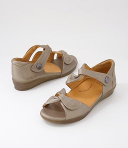 DOXIE W ZR GREIGE LEATHER