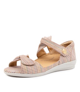 DOXIE W ZR GLOBAL STRIPE METALLIC LEATHER