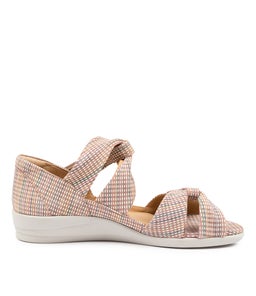 DOXIE W ZR GLOBAL STRIPE METALLIC LEATHER