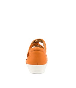DOXIE W ZR BRIGHT ORANGE LEATHER