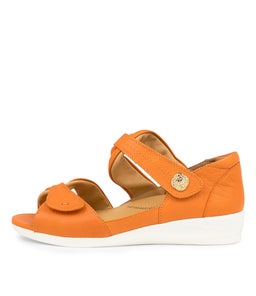 DOXIE W ZR BRIGHT ORANGE LEATHER