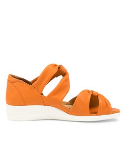 DOXIE W ZR BRIGHT ORANGE LEATHER