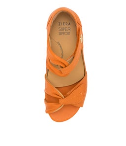 DOXIE W ZR BRIGHT ORANGE LEATHER