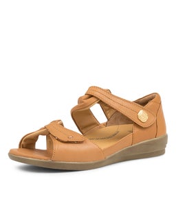 DOXIE W ZR DK TAN LEATHER