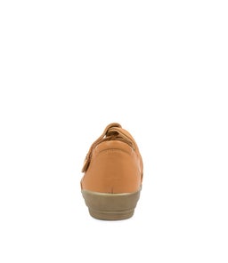 DOXIE W ZR DK TAN LEATHER