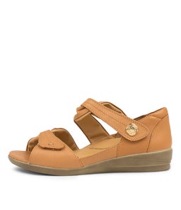 DOXIE W ZR DK TAN LEATHER
