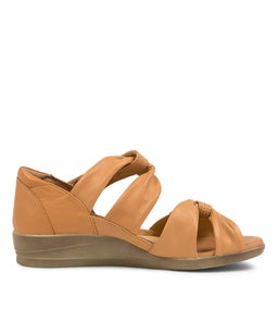 DOXIE W ZR DK TAN LEATHER