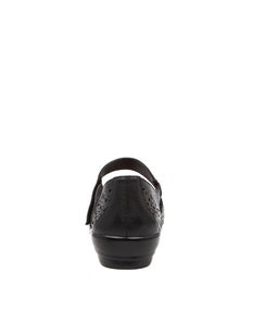 DUSTY W ZR BLACK LEATHER
