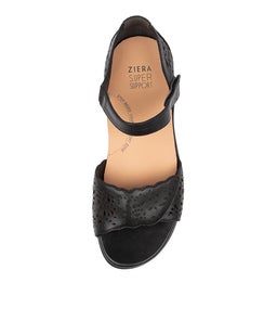 DUSTY W ZR BLACK LEATHER