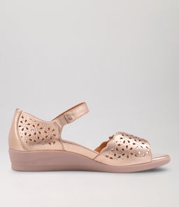 DUSTY W ZR PALE ROSE GOLD LEATHER